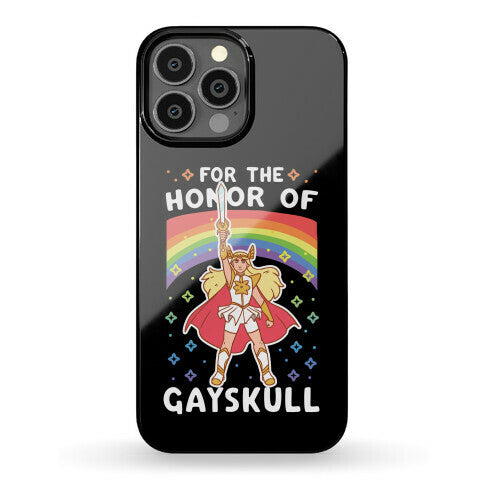 For the Honor of Gayskull Phone Case