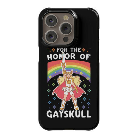 For the Honor of Gayskull Phone Case