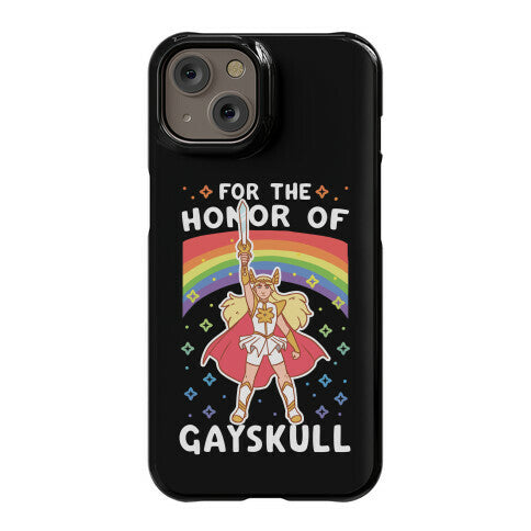 For the Honor of Gayskull Phone Case