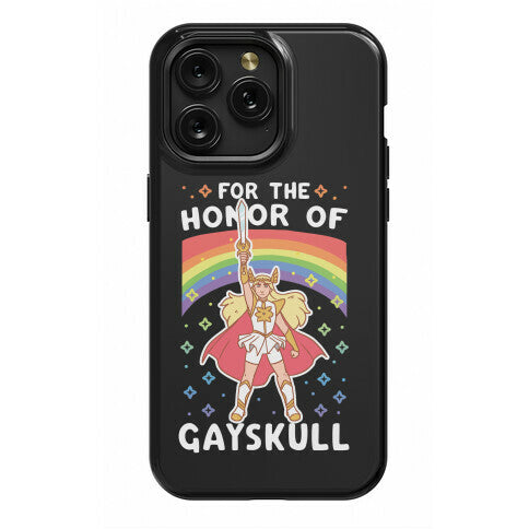 For the Honor of Gayskull Phone Case