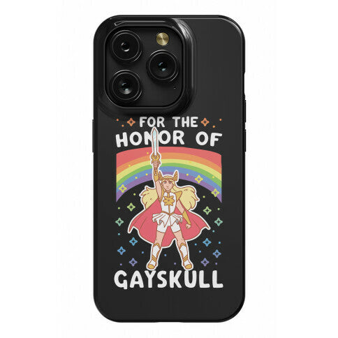 For the Honor of Gayskull Phone Case