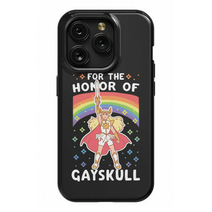 For the Honor of Gayskull Phone Case