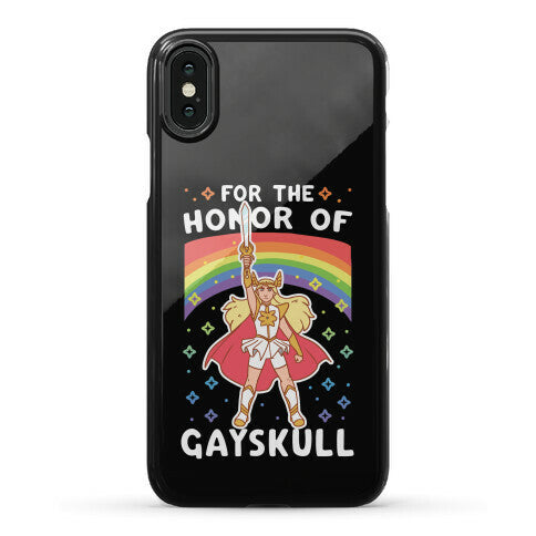 For the Honor of Gayskull Phone Case