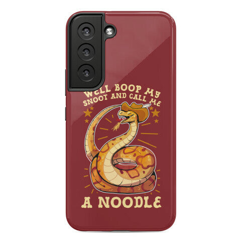 Well Boop My Snoot and Call Me A Noodle!  Phone Case
