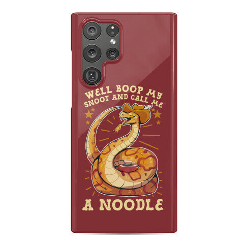 Well Boop My Snoot and Call Me A Noodle!  Phone Case