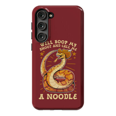 Well Boop My Snoot and Call Me A Noodle!  Phone Case