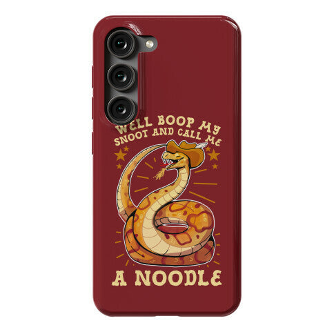 Well Boop My Snoot and Call Me A Noodle!  Phone Case