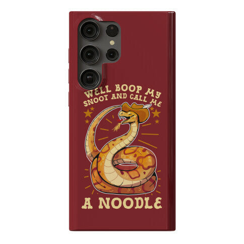 Well Boop My Snoot and Call Me A Noodle!  Phone Case