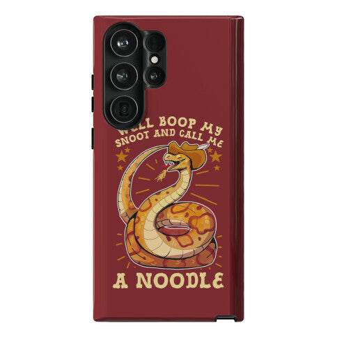 Well Boop My Snoot and Call Me A Noodle!  Phone Case
