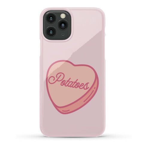 Potatoes Candy Heart Phone Case