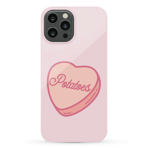 Potatoes Candy Heart Phone Case