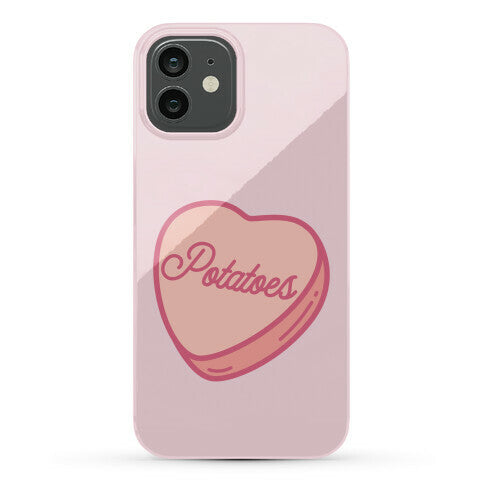 Potatoes Candy Heart Phone Case