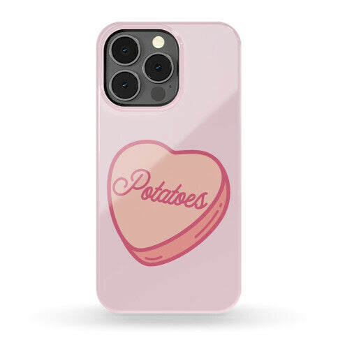 Potatoes Candy Heart Phone Case