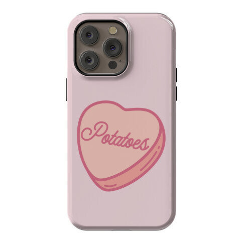 Potatoes Candy Heart Phone Case