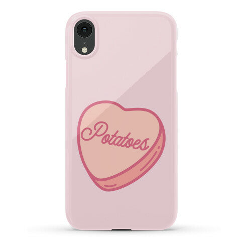 Potatoes Candy Heart Phone Case