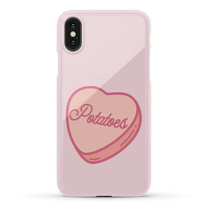 Potatoes Candy Heart Phone Case