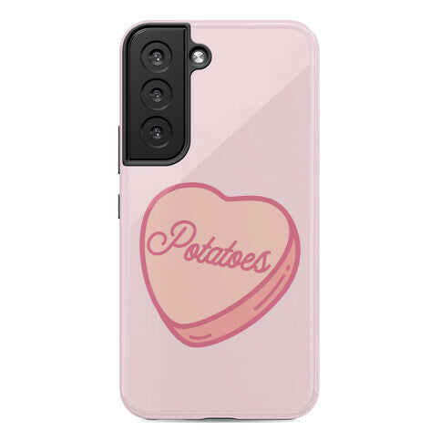 Potatoes Candy Heart Phone Case