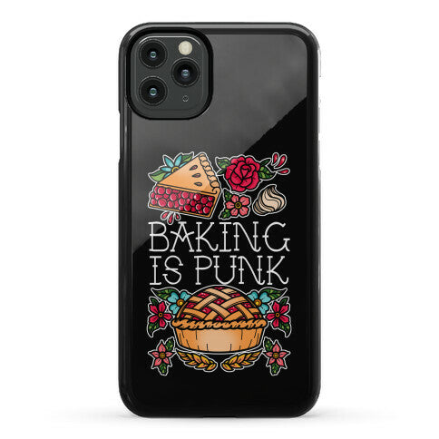 Baking Is Punk Phone Case