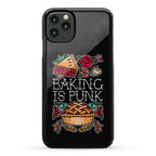 Baking Is Punk Phone Case
