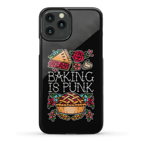 Baking Is Punk Phone Case