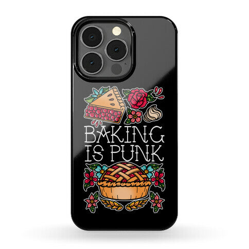 Baking Is Punk Phone Case