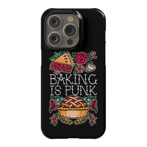 Baking Is Punk Phone Case