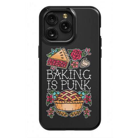 Baking Is Punk Phone Case