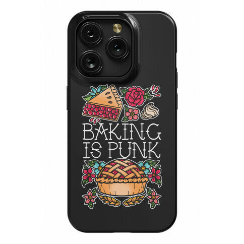 Baking Is Punk Phone Case