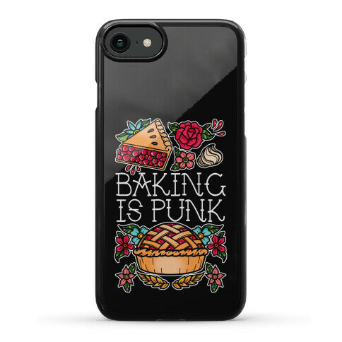 Baking Is Punk Phone Case
