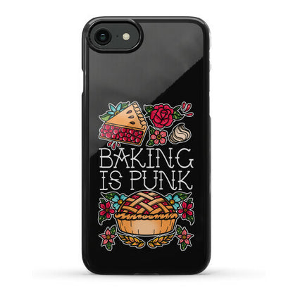 Baking Is Punk Phone Case