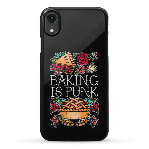 Baking Is Punk Phone Case