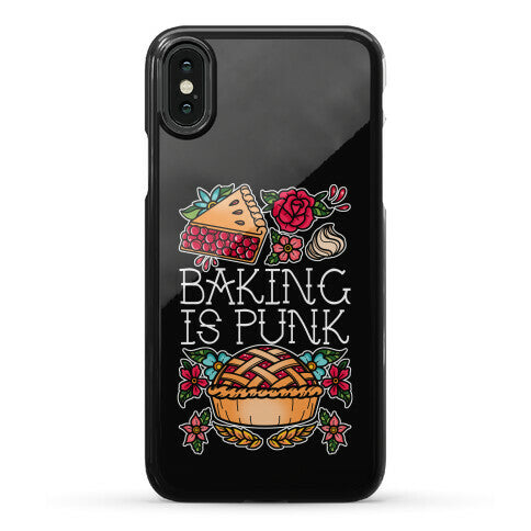 Baking Is Punk Phone Case