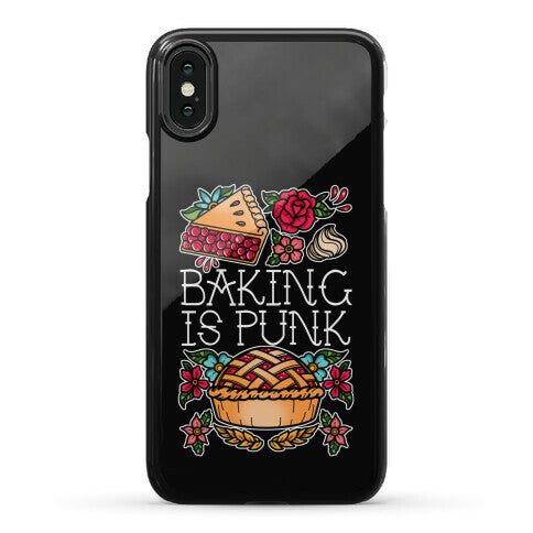 Baking Is Punk Phone Case