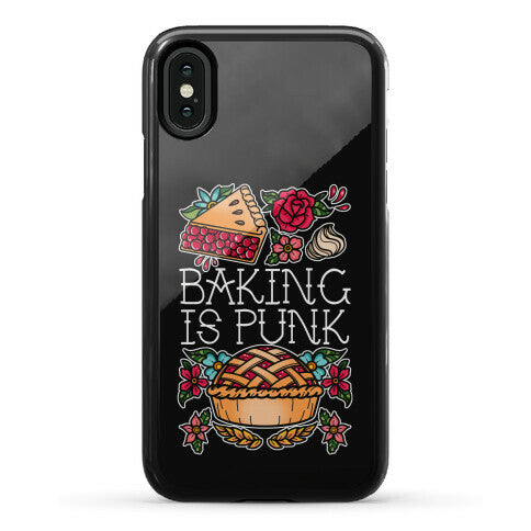 Baking Is Punk Phone Case