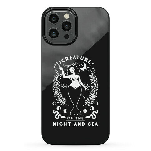 Creature of the Night and Sea Phone Case