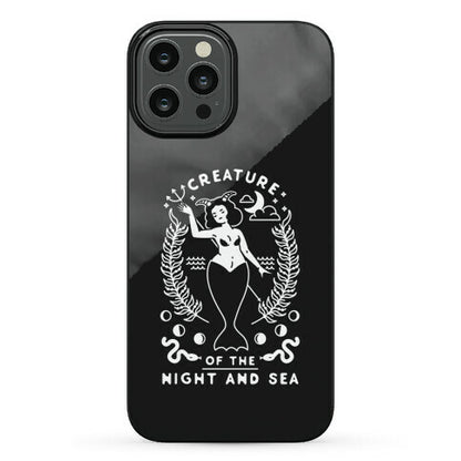 Creature of the Night and Sea Phone Case