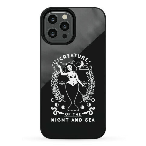 Creature of the Night and Sea Phone Case