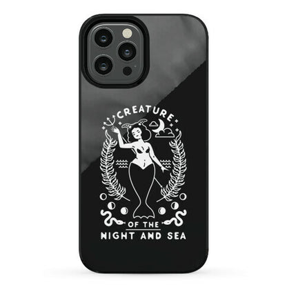 Creature of the Night and Sea Phone Case