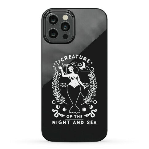 Creature of the Night and Sea Phone Case