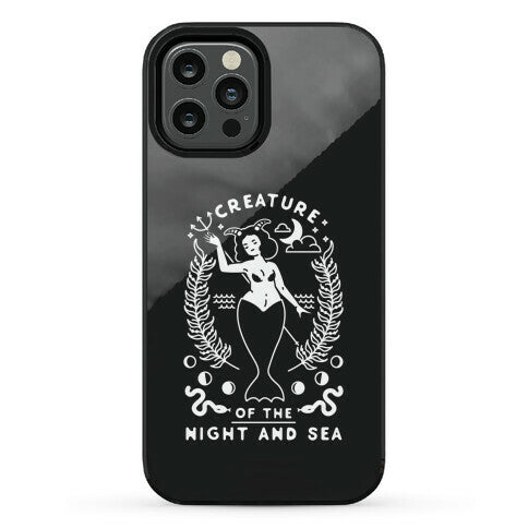 Creature of the Night and Sea Phone Case