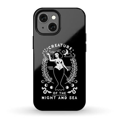 Creature of the Night and Sea Phone Case