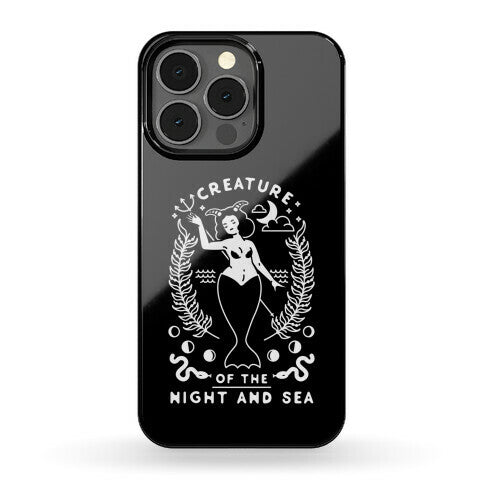Creature of the Night and Sea Phone Case