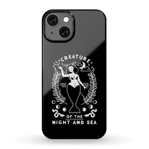 Creature of the Night and Sea Phone Case