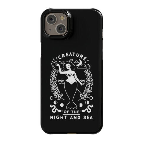 Creature of the Night and Sea Phone Case