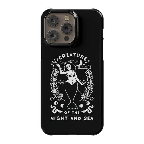 Creature of the Night and Sea Phone Case