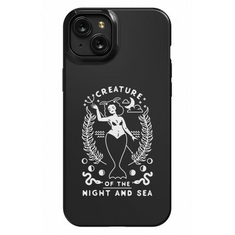 Creature of the Night and Sea Phone Case