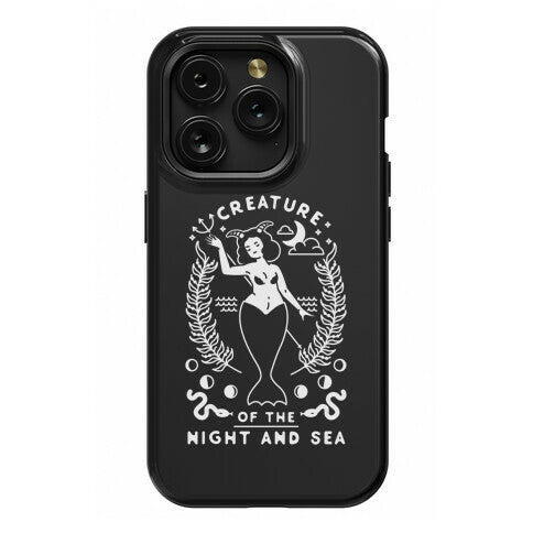 Creature of the Night and Sea Phone Case
