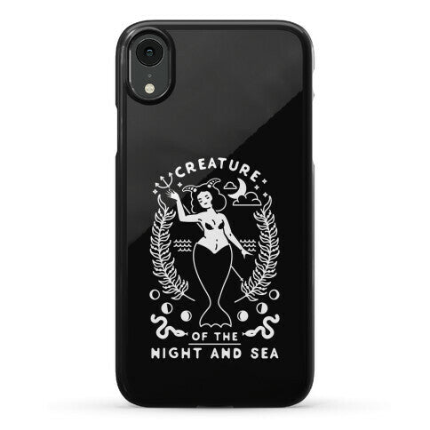 Creature of the Night and Sea Phone Case