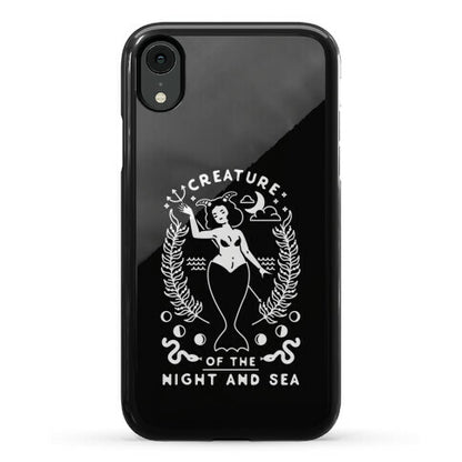 Creature of the Night and Sea Phone Case