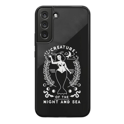Creature of the Night and Sea Phone Case